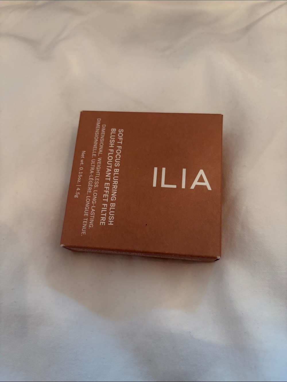 ILIA Soft Focus Blurring Blush — Warm Terracotta in Shade Wonder